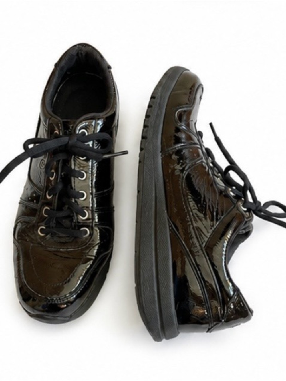 Rockport Rare Black Leather Sneakers Size 6